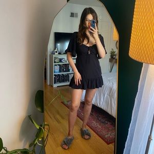 Abercrombie & Fitch Double Keyhole Mini Dress